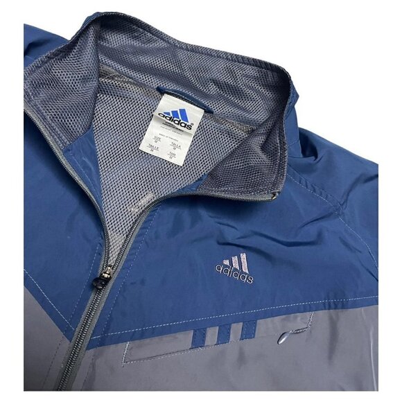 Adidas Vintage Y2K Light Designer Outdoor Windbreaker Jacket - Mens Medium - Picture 2 of 5